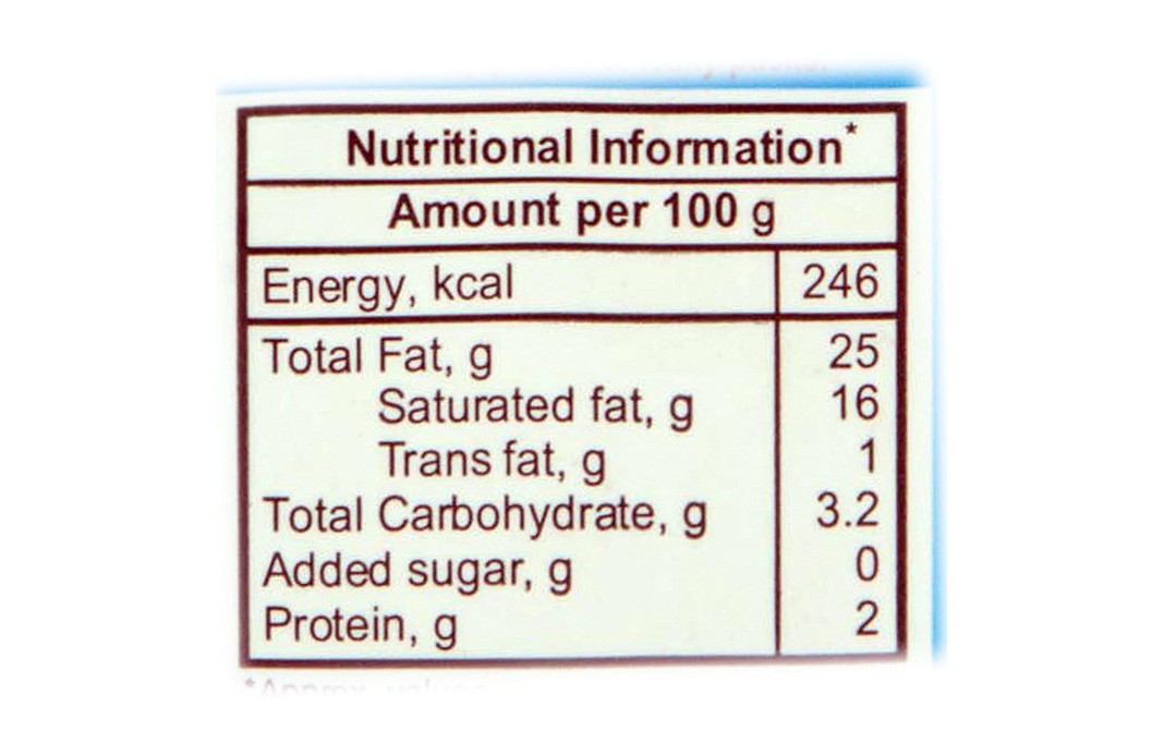 Amul Fresh Cream    Tetra Pack  250 millilitre